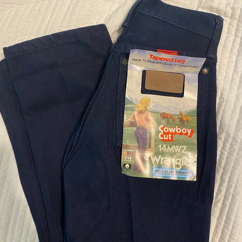 Womens wrangler cowboy cut jeans